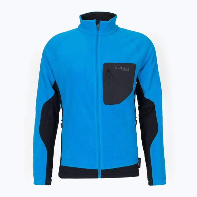 Columbia vyriški vyriški Titan Pass 2.0 II vilnoniai džemperiai blue 1866422 9