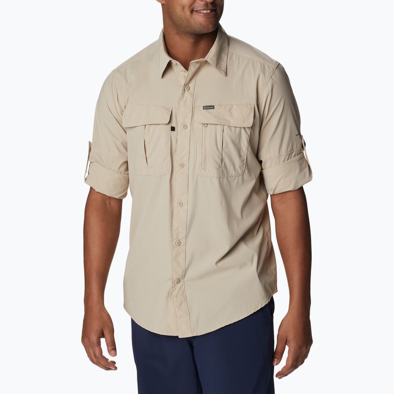 Columbia Newton Ridge II LS vyriški marškiniai beige 2012971 3