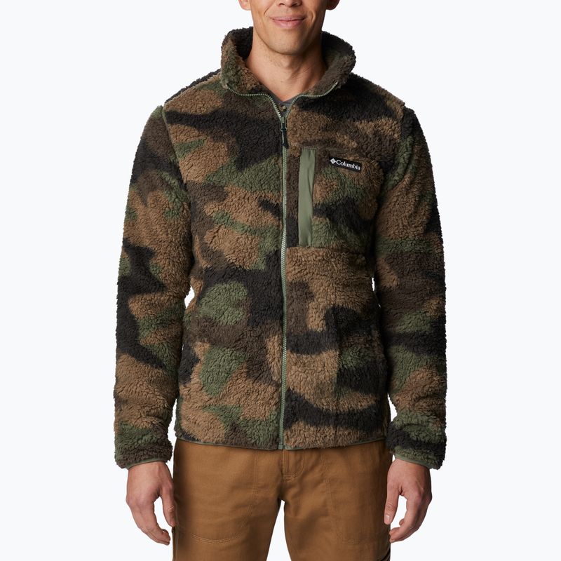 Columbia vyriški marškinėliai Winter Pass Print Fleece sweatshirt brown 1866565