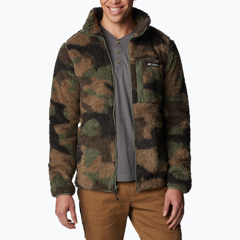 Columbia vyriški marškinėliai Winter Pass Print Fleece sweatshirt brown 1866565 3