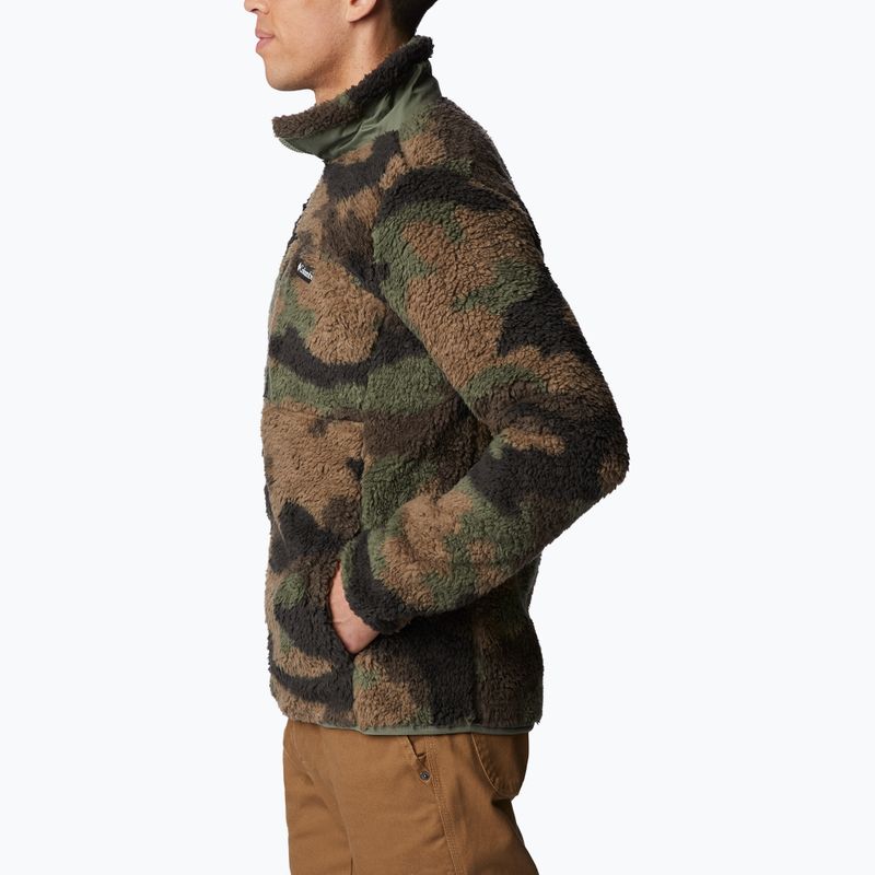 Columbia vyriški marškinėliai Winter Pass Print Fleece sweatshirt brown 1866565 4