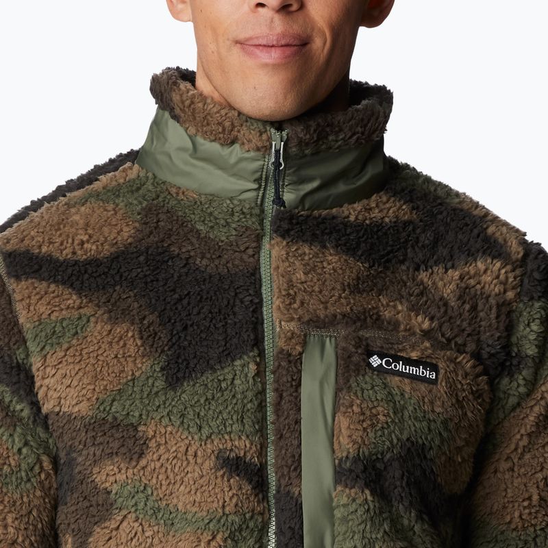 Columbia vyriški marškinėliai Winter Pass Print Fleece sweatshirt brown 1866565 6