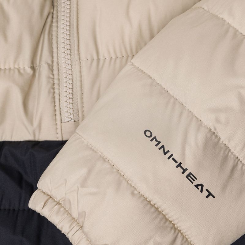 Columbia Powder Lite Anorak vyriška pūkinė striukė beige and black 1957391 4