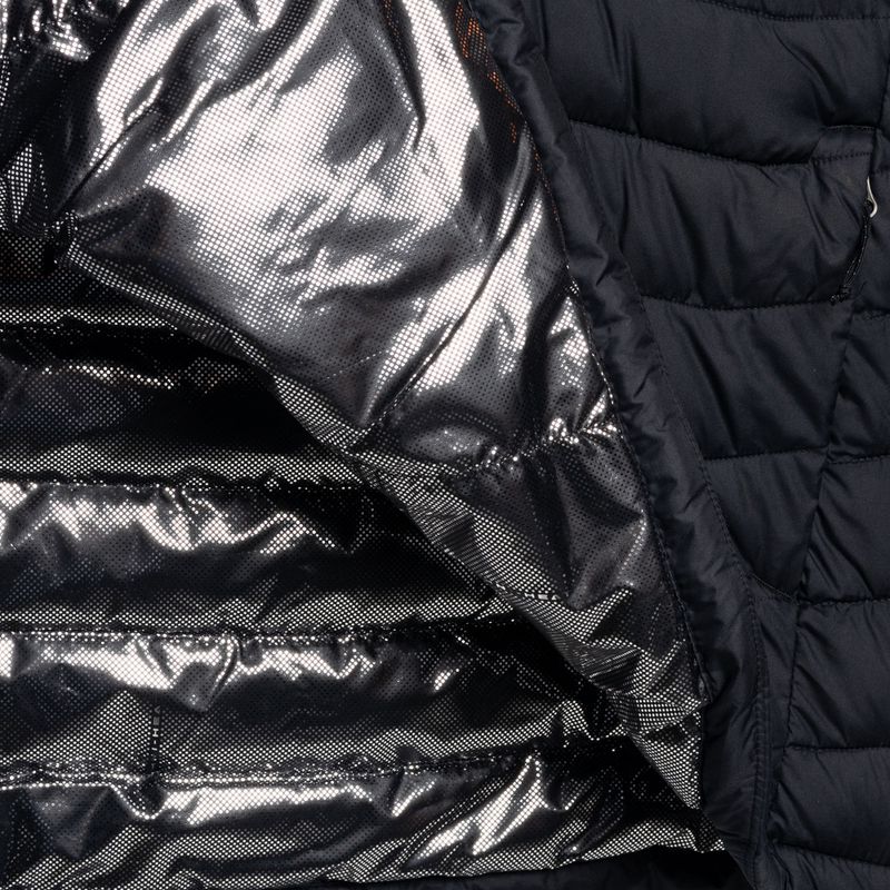 Columbia Powder Lite Anorak vyriška pūkinė striukė oranžinė ir juoda 5