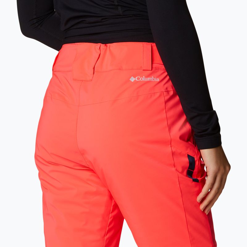 Columbia Backslope II Insulated moteriškos slidinėjimo kelnės orange 1985371 7