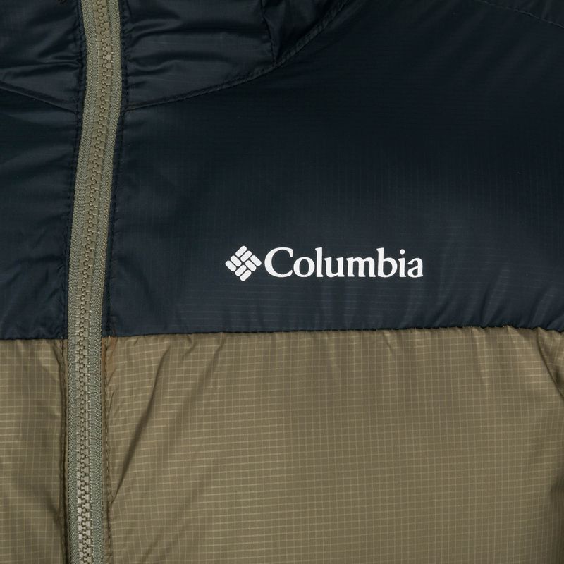Vyriška pūkinė striukė su gobtuvu Columbia Puffect Green 2008413 9