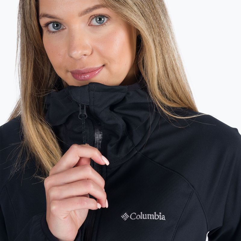 Columbia moteriška striukė Canyon Meadows Softshell juoda 2007634 6