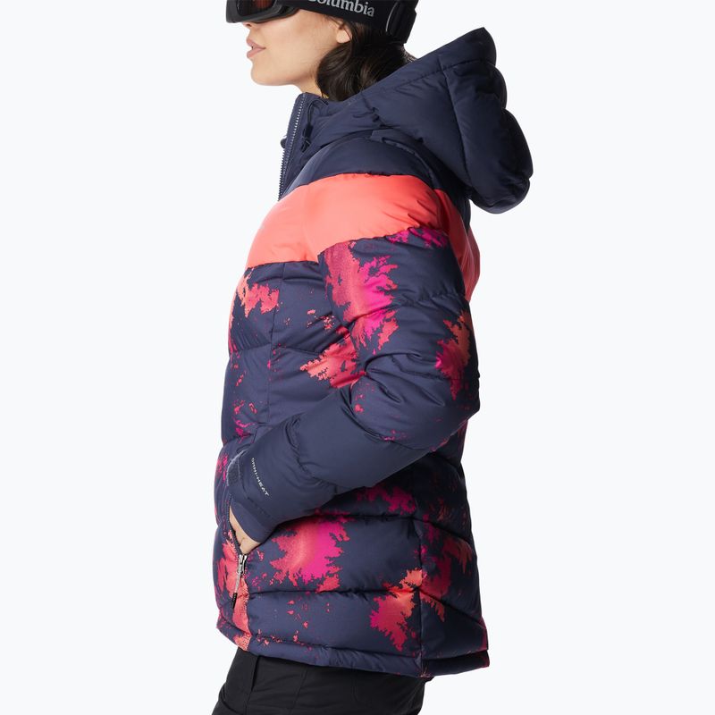 Columbia Abbott Peak Insulated moteriška slidinėjimo striukė tamsiai mėlyna 1909971 2