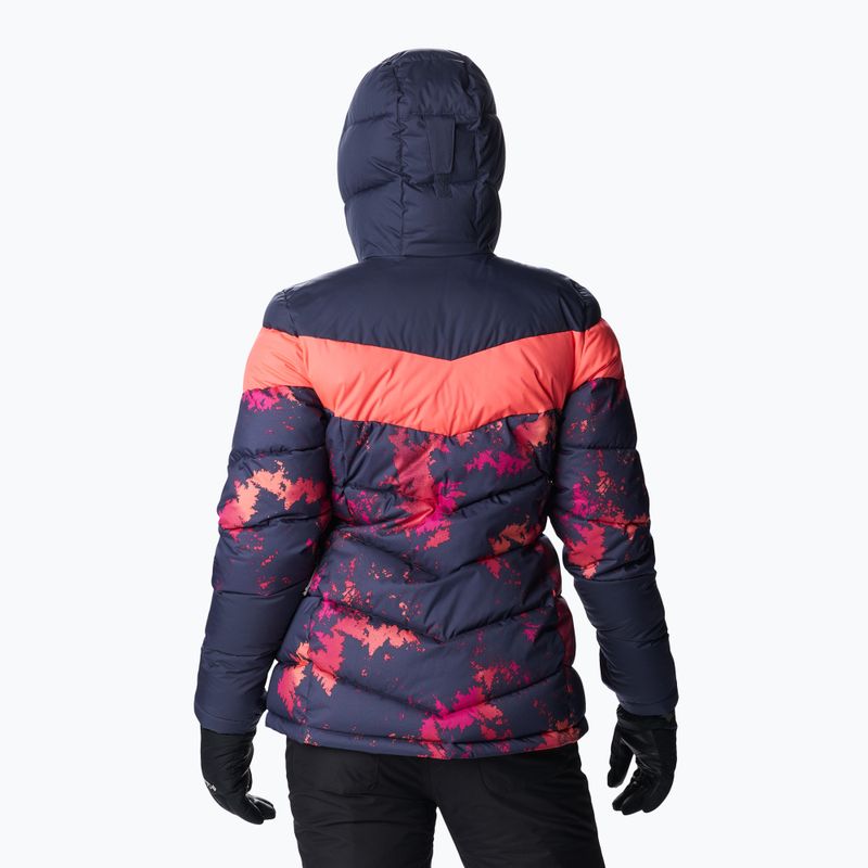 Columbia Abbott Peak Insulated moteriška slidinėjimo striukė tamsiai mėlyna 1909971 3