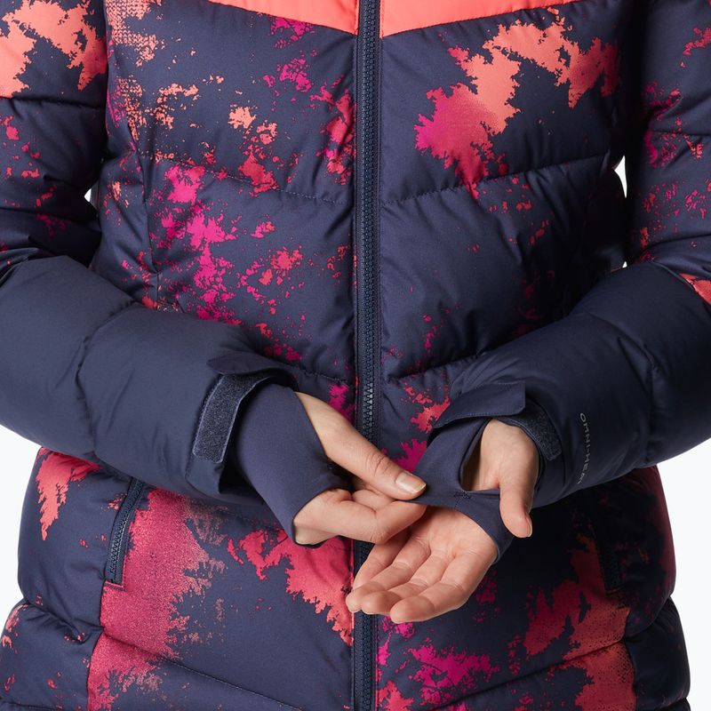Columbia Abbott Peak Insulated moteriška slidinėjimo striukė tamsiai mėlyna 1909971 6