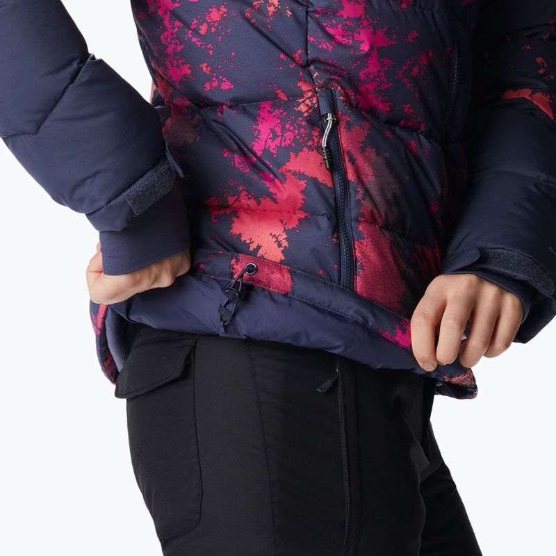 Columbia Abbott Peak Insulated moteriška slidinėjimo striukė tamsiai mėlyna 1909971 7
