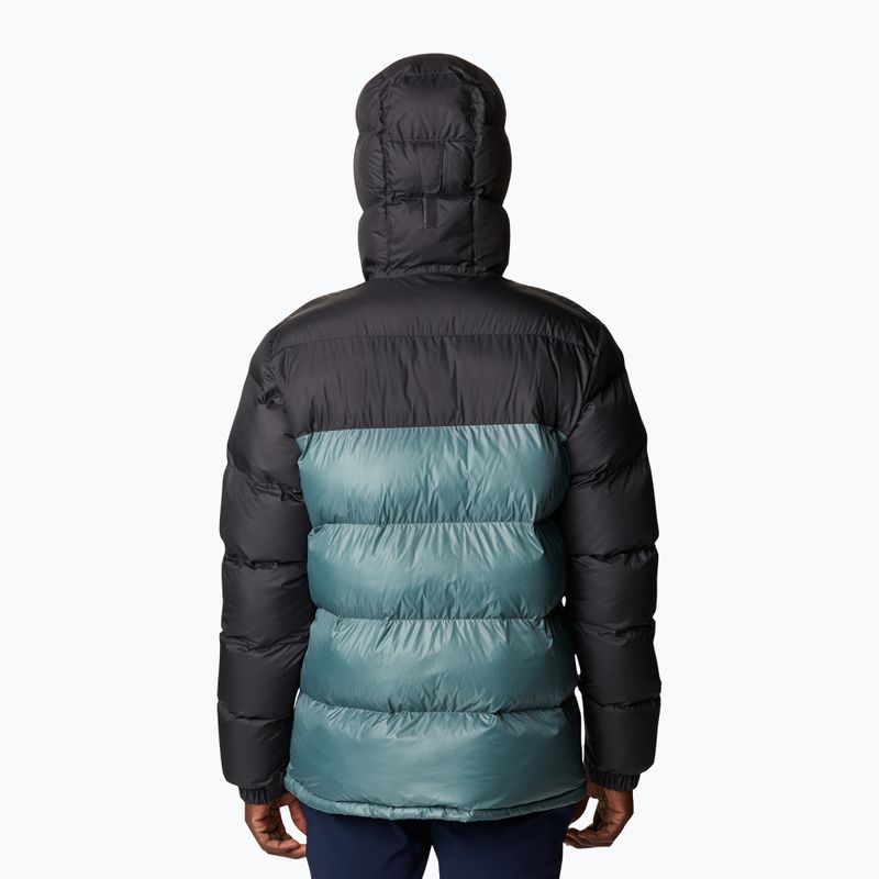 Columbia Pike Lake Hooded vyriška pūkinė striukė su gobtuvu black-grey 1738032 3