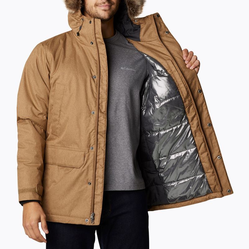 Columbia Penns Creek II Parka brown vyriškos žieminės striukės 1864244 4