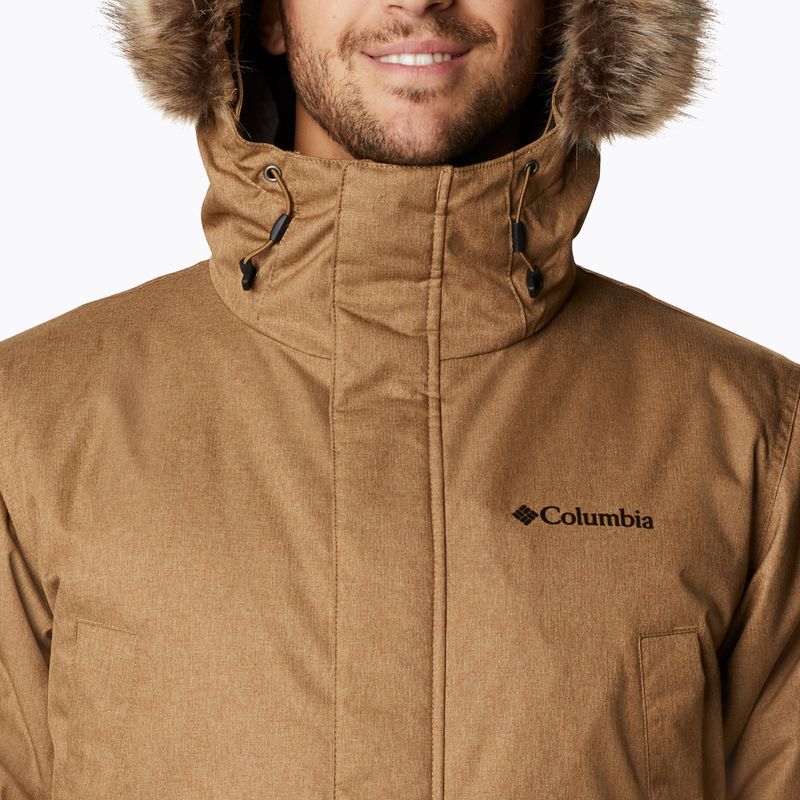 Columbia Penns Creek II Parka brown vyriškos žieminės striukės 1864244 5