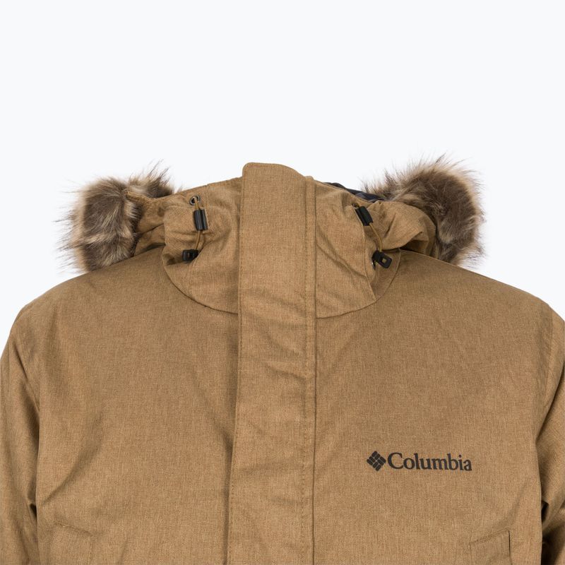 Columbia Penns Creek II Parka brown vyriškos žieminės striukės 1864244 11