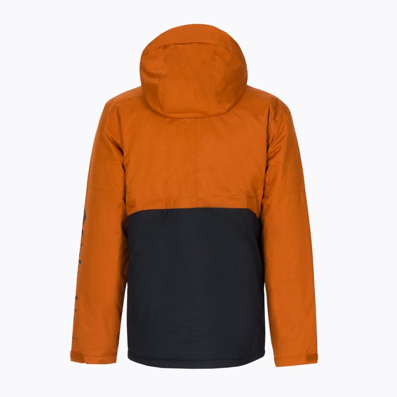 Columbia Point Park Insulated vyriška žieminė striukė juoda ir oranžinė 1956811 10