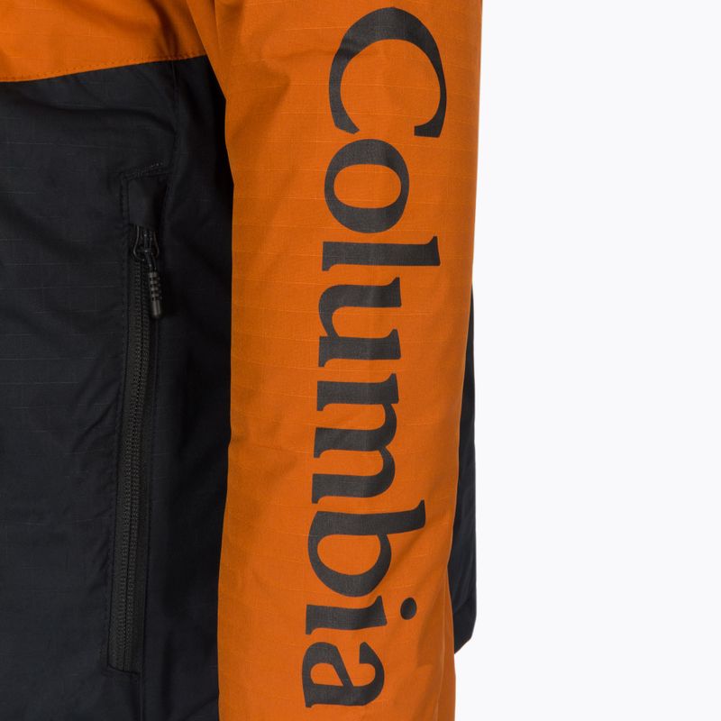 Columbia Point Park Insulated vyriška žieminė striukė juoda ir oranžinė 1956811 13