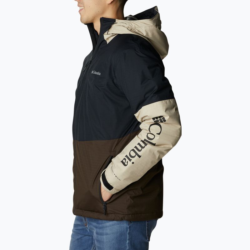 Columbia Point Park Insulated vyriška žieminė striukė rudos ir juodos spalvų 1956811 2