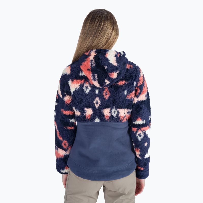 Columbia moteriški marškinėliai Winter Pass Sherpa Hooded fleece su gobtuvu, tamsiai mėlyni 2013293 3