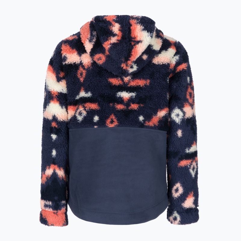 Columbia moteriški marškinėliai Winter Pass Sherpa Hooded fleece su gobtuvu, tamsiai mėlyni 2013293 9