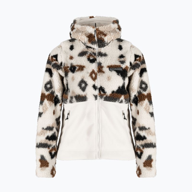 Columbia moteriškas džemperis su gobtuvu Winter Pass Sherpa Hooded fleece sweatshirt beige 2013293 6