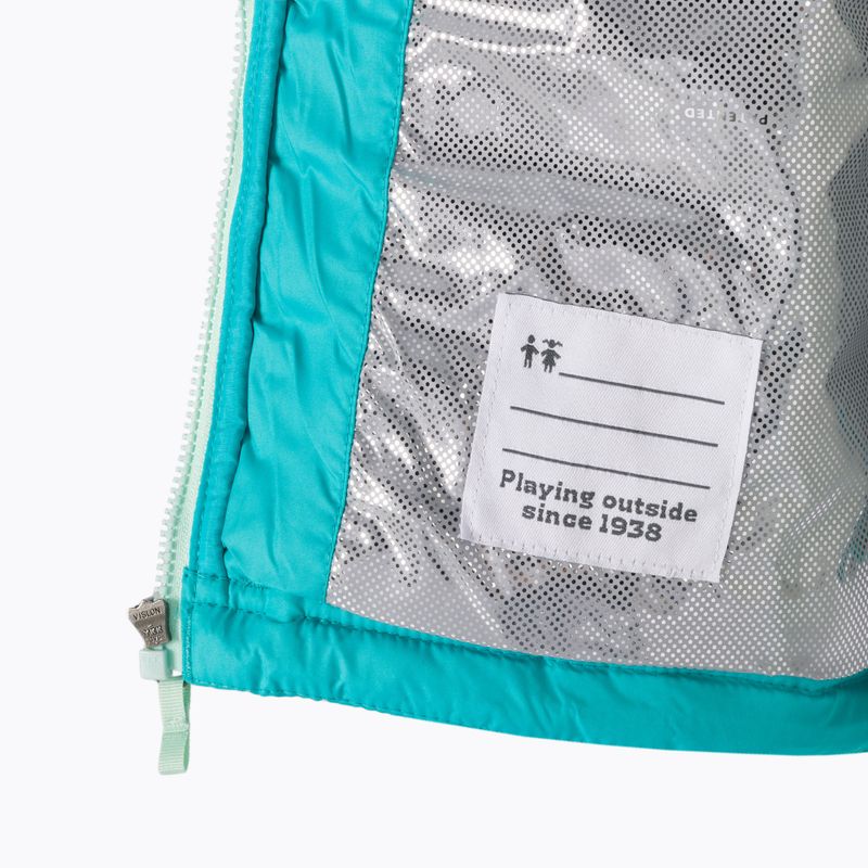 Columbia Powder Lite vaikiška pūkinė striukė su gobtuvu mėlyna 1802931 5
