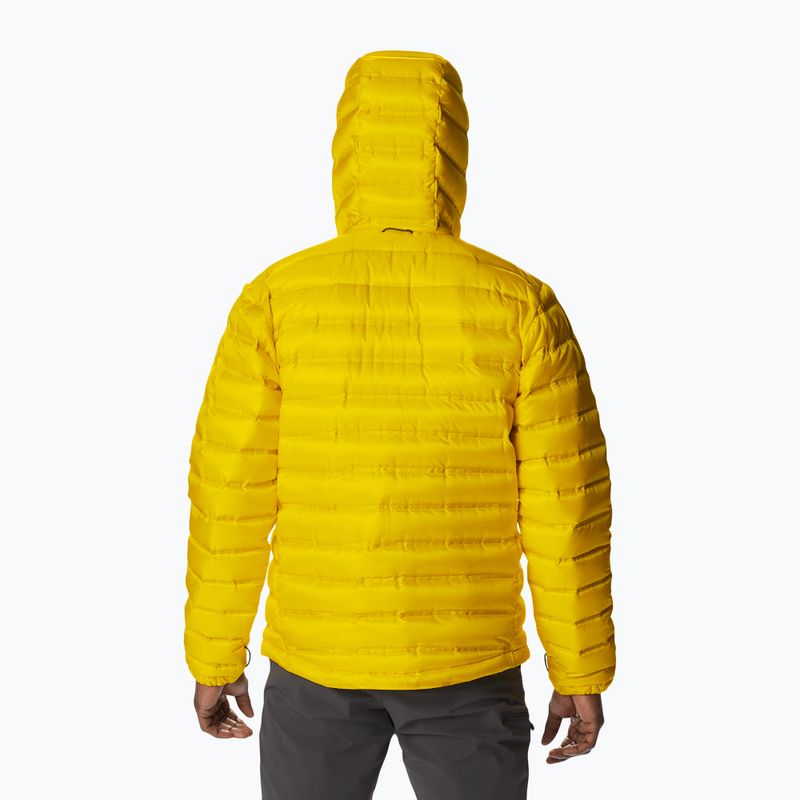 Vyriška striukė su gobtuvu Columbia Pebble Peak Down Hooded Jacket Yellow 2008315 2