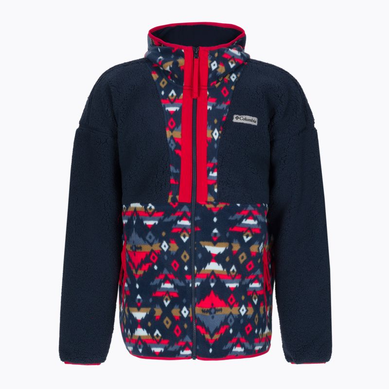 Columbia vyriški marškinėliai Backbowl Sherpa Fleece tamsiai mėlyni 1952403 7