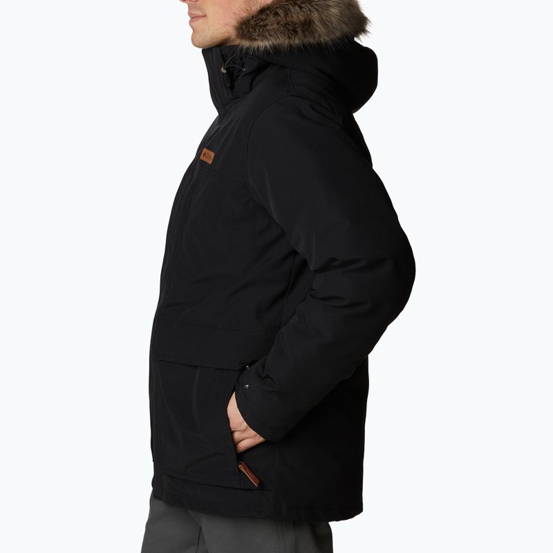 Columbia Marquam Peak vyriška žieminė striukė juoda 1798922 2