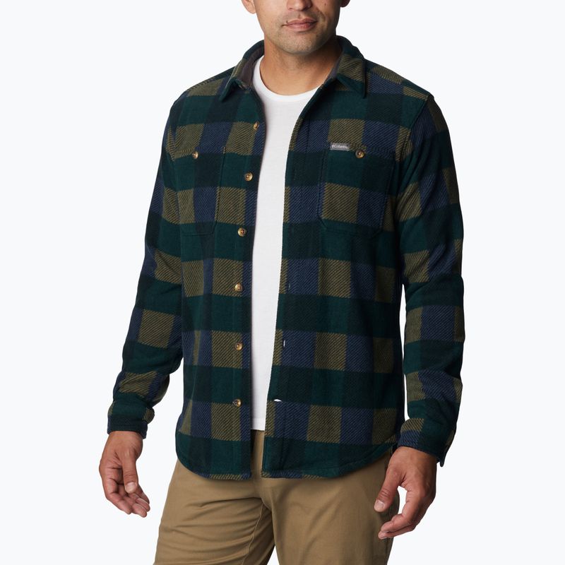 Columbia Flare Gun Fleece vyriški marškinėliai žalia/žalia 1866624 4