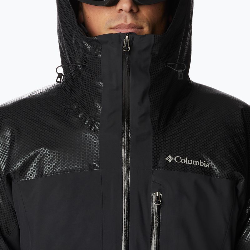 Columbia Snow Slab Black Dot vyriška slidinėjimo striukė juoda 2008071 9