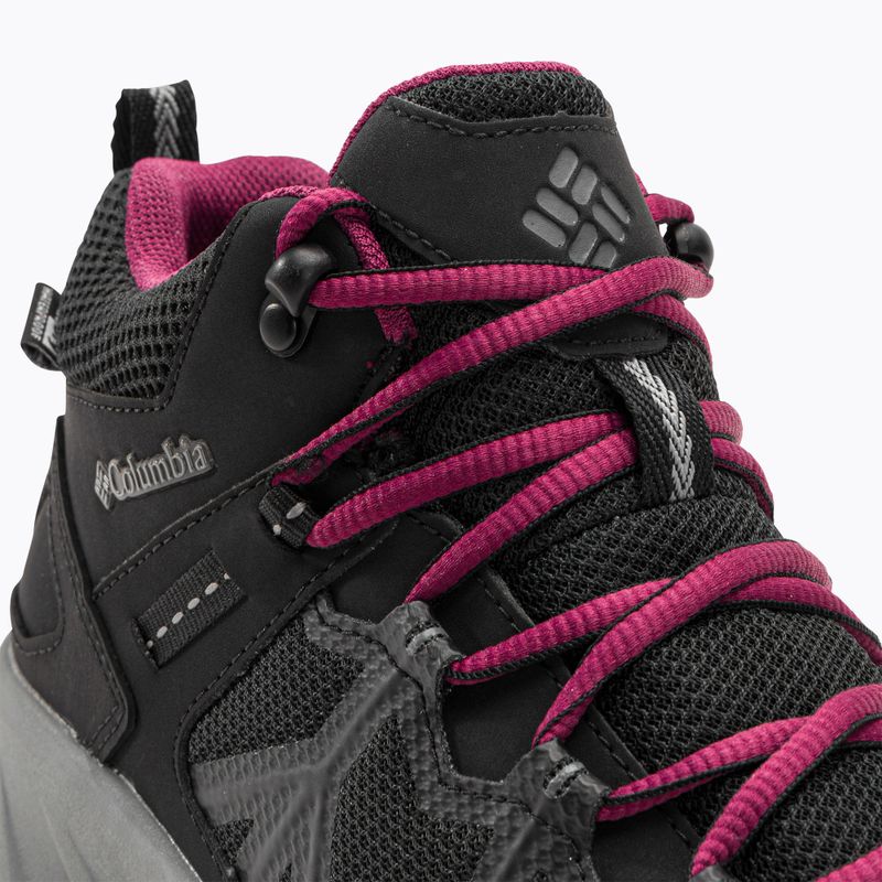 Moteriški trekingo batai Columbia Peakfreak II Mid Outdry black/ti grey steel 8