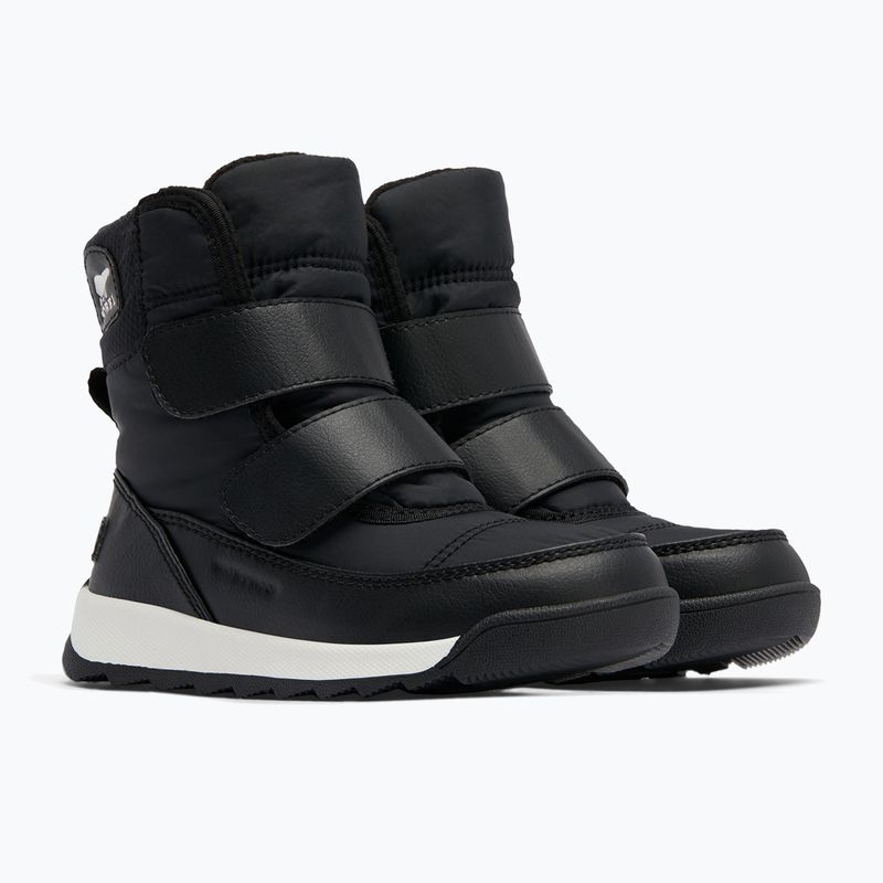 Paauglių sniego batai Sorel Whitney II Strap WP black/sea salt 9
