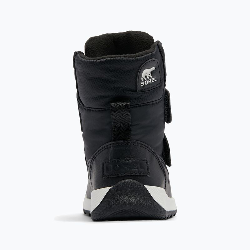 Paauglių sniego batai Sorel Whitney II Strap WP black/sea salt 10