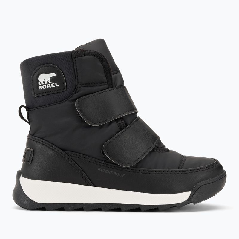 Paauglių sniego batai Sorel Whitney II Strap WP black/sea salt 2