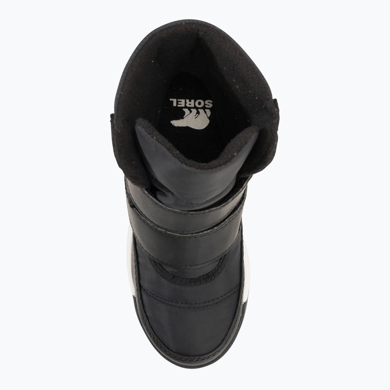 Paauglių sniego batai Sorel Whitney II Strap WP black/sea salt 6