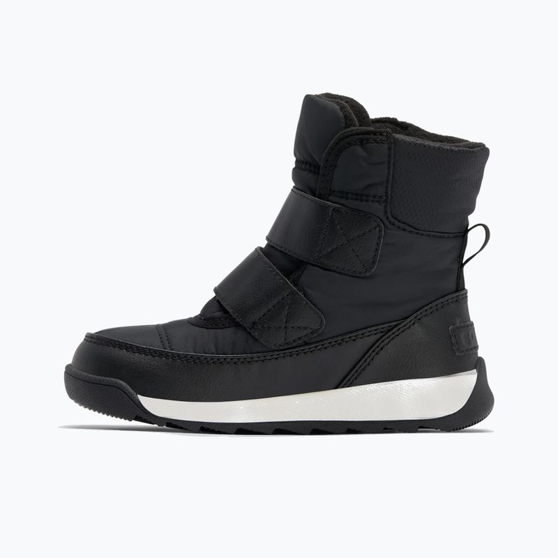 Vaikiški sniego batai Sorel Whitney II Strap WP black/sea salt 8