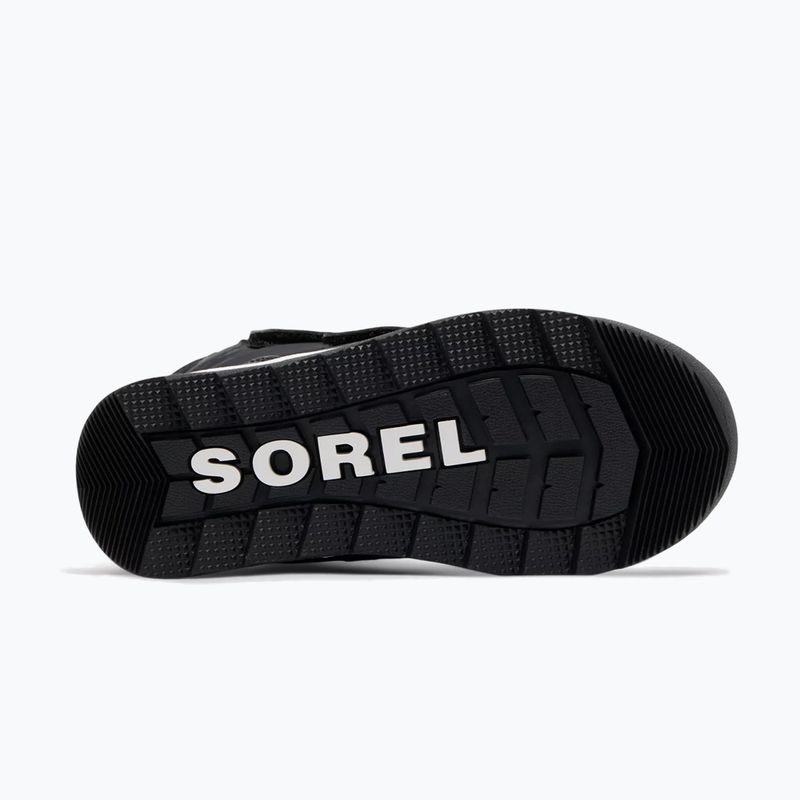 Vaikiški sniego batai Sorel Whitney II Strap WP black/sea salt 12
