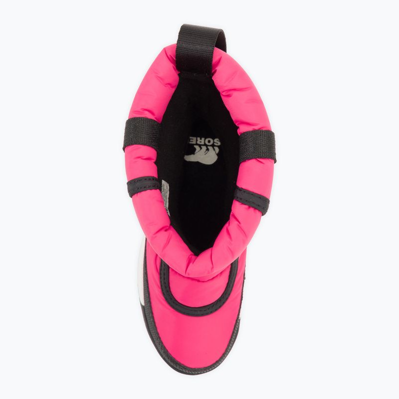 Vaikiški sniego batai Sorel Outh Whitney II Puffy Mid cactus pink/black 6