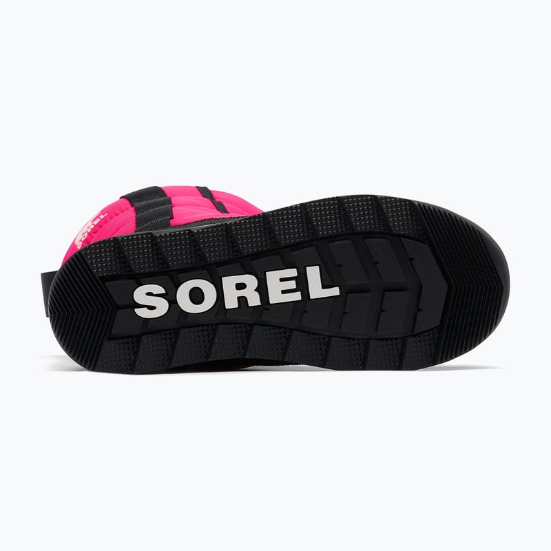 Vaikiški sniego batai Sorel Outh Whitney II Puffy Mid cactus pink/black 13