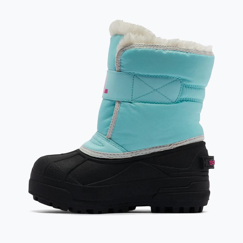 Vaikiški sniego batai Sorel Snow Commander ocean surf/cactus pink 9