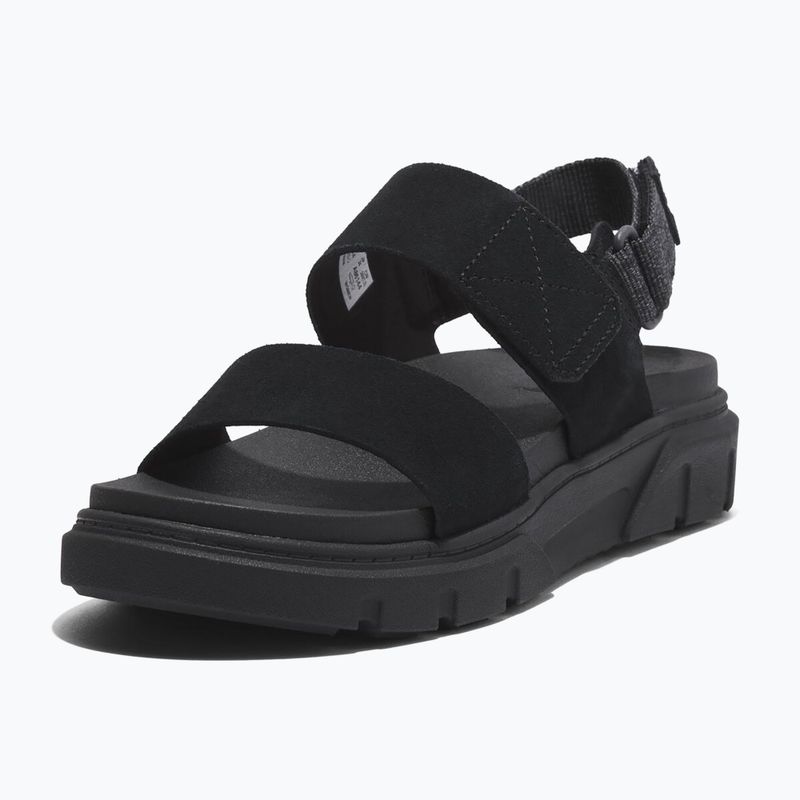 Moteriški sandalai Timberland Greyfield 2 Strap black suede 8