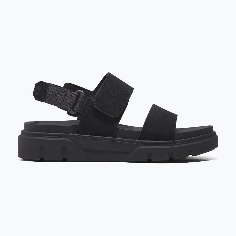 Moteriški sandalai Timberland Greyfield 2 Strap black suede 9