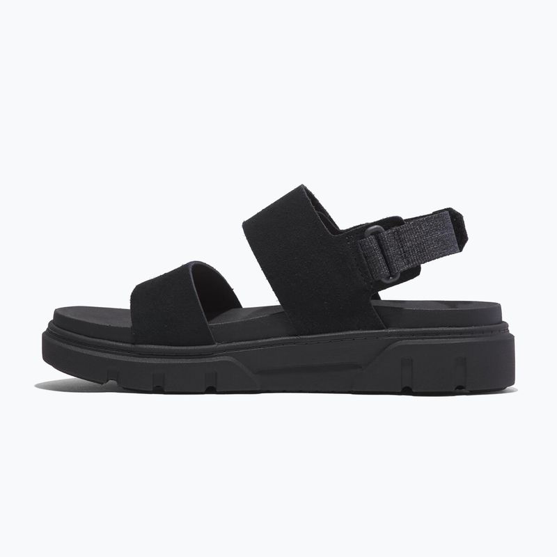 Moteriški sandalai Timberland Greyfield 2 Strap black suede 10