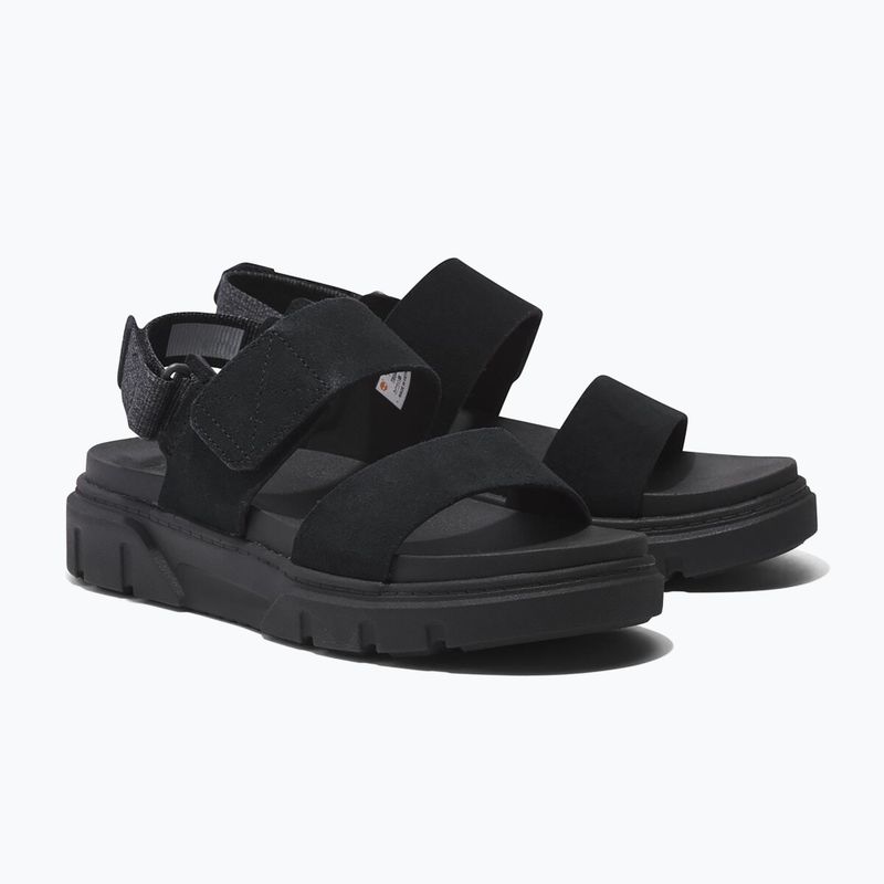 Moteriški sandalai Timberland Greyfield 2 Strap black suede 11