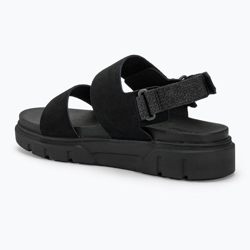 Moteriški sandalai Timberland Greyfield 2 Strap black suede 3