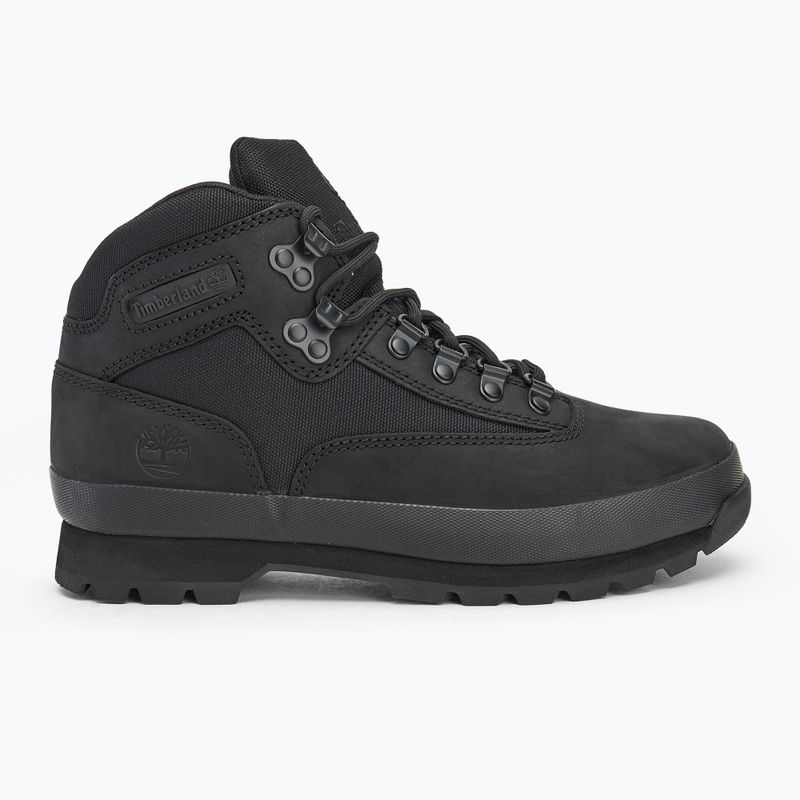 Vyriški batai Timberland Euro Hiker Mid Lace black nubuck 2