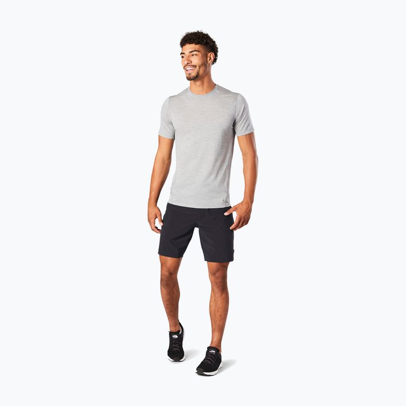 Vyriški Smartwool Merino Tee trekingo marškiniai šviesiai pilki SW000744545 2
