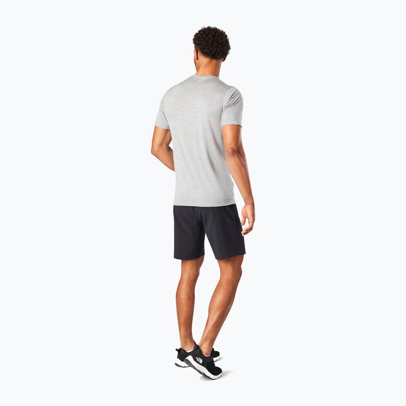 Vyriški Smartwool Merino Tee trekingo marškiniai šviesiai pilki SW000744545 3