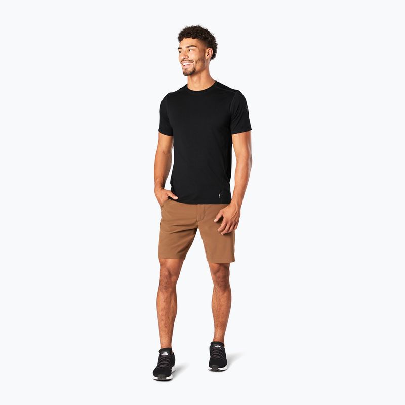 Vyriški Smartwool Merino 150 Baselayer trumpos rankovės Termo marškinėliai su dėžute, juodi 00745-001-S 2